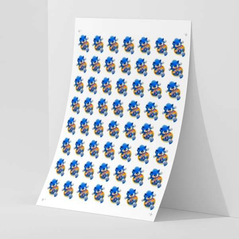 Impresión de stickers en Guatemala - Sonic Impresión de stickers en Guatemala - Sonic